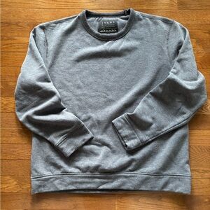 Jachs Men's Gray Crewneck Super Soft Sweatshirt
